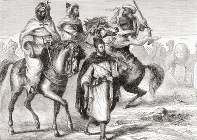 Mórok a 19. században, Keith Johnston Afrikából, 1884-ben alkotó: Unknown