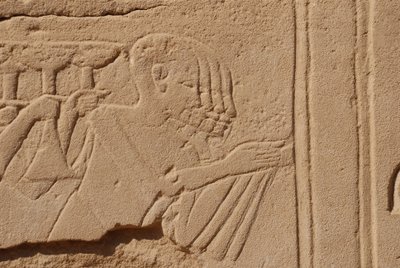 Több fej, karnak, Luxor, Egyiptom (fotó) alkotó: Unbekannt