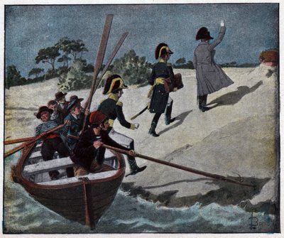 Napóleon és Frejus. Napóleon Frejusban. alkotó: Nicolas Liez