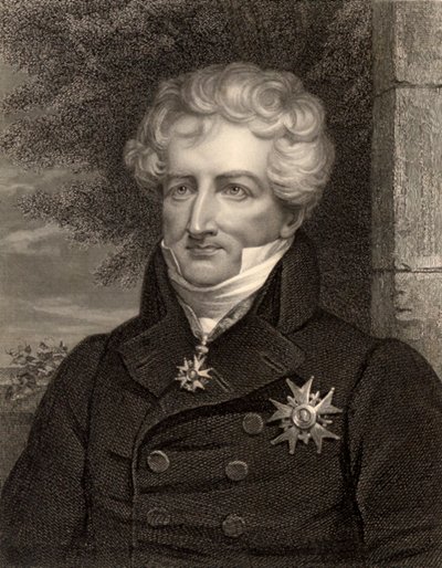 Georges Cuvier természettudós, Párizs, Franciaország, 1810 körül (f/w fotó) alkotó: Unbekannt