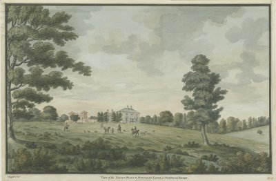 Needwood – Brickley Lodge: vízfestmény, nd [1786] alkotó: Unbekannt