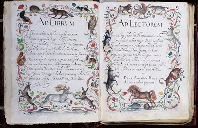 Lapok Philipp Hainhofer, 1596-1633 Amicorum albumából alkotó: Unbekannt