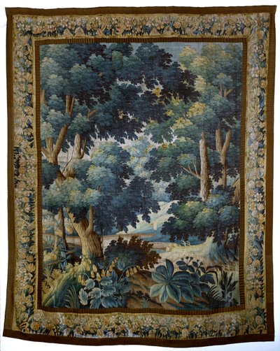 Pfarrkirche (Parochiekerk Sint-Walburga). Wandteppich. von 