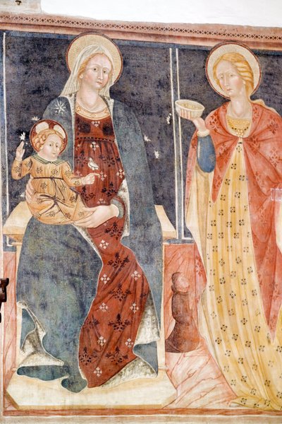 Különösen a Santa Maria in Piano apátság, Loreto Aprutino, Abruzzo, Olaszország alkotó: Unbekannt
