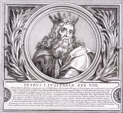 I. Pedro portugál (litho) alkotó: Unbekannt