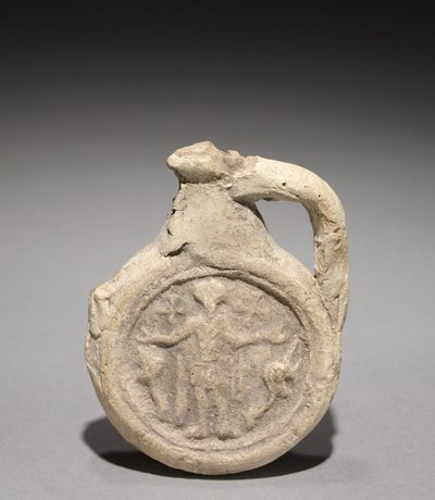 Zarándoklombik Saint Menasszal, 500-700 alkotó: Unbekannt