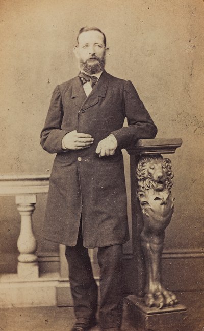 Auguste Foucart, az iskola igazgatója és testvére, Henri Olympe portréja. alkotó: Unbekannter Künstler
