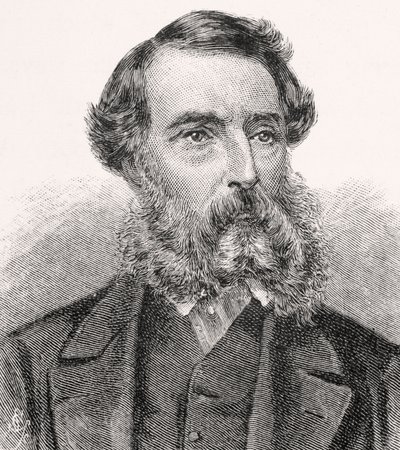 Edward John Eyre portréja (metszet) alkotó: Unbekannt