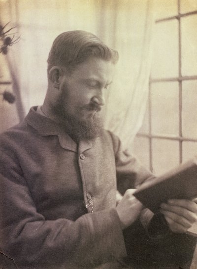 George Bernard Shaw (1856-1950) fiatal férfi portréja alkotó: Unbekannt