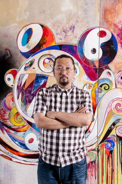 Takashi Murakami japán művész portréja, 2010 (fotó) alkotó: Benjamin Baud