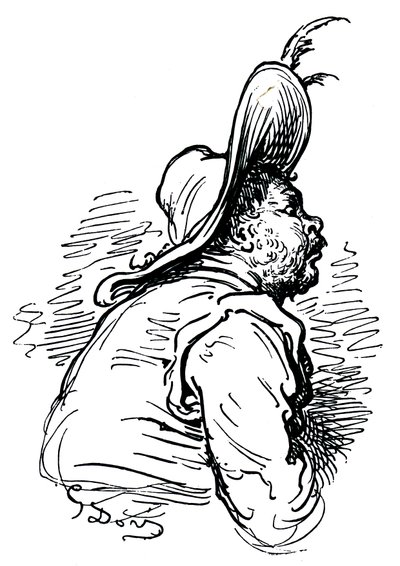 Sancho Panza portréja alkotó: Unbekannter Künstler