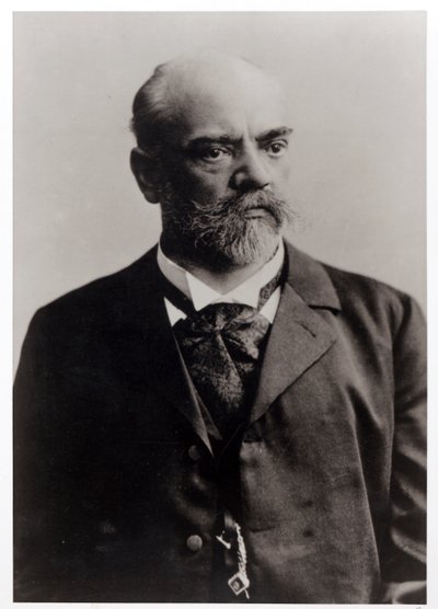 Antonin Dvorak (1841-1904) cseh zeneszerző portréfotója (f/w fotó) alkotó: Unbekannt