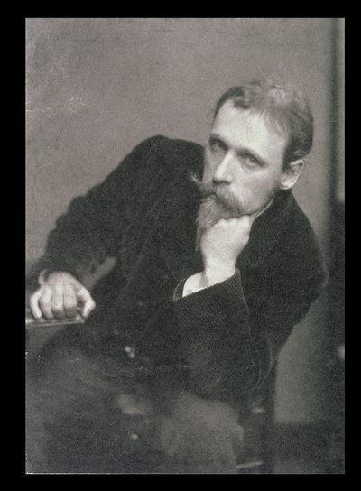 Frederick Hollyer (1837-1933) Walter Crane (1845-1915) portréfotója 1886 (f/w fotó) alkotó: Unbekannt