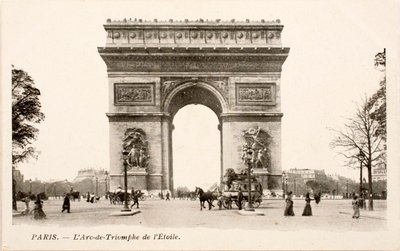 Képeslap/Arc de Triomphe de l