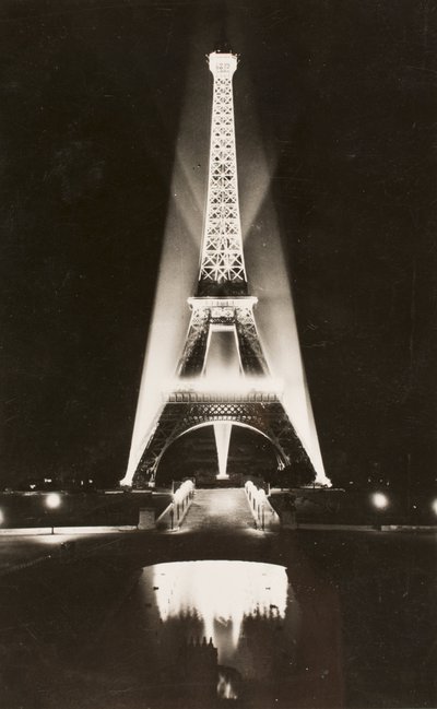 Képeslap/Eiffel-torony/Párizs/Seine/Ile de France/Franciaország alkotó: William M. Timlin
