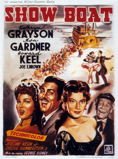 A „Show Boat” plakátja (színes litó) alkotó: Unbekannt