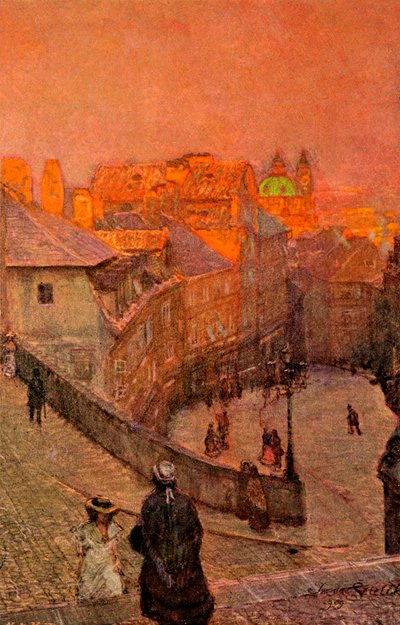 Prága: Neruda utca alkotó: Unbekannter Künstler
