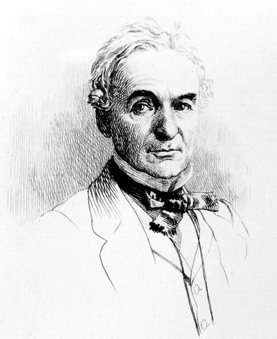 Prosper Merimee (1803-1870) francia író alkotó: Unbekannter Künstler