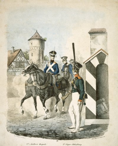 porosz katonák alkotó: Unbekannter Künstler