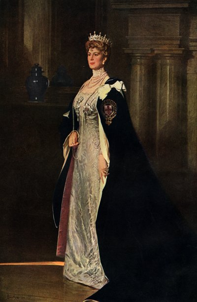 Queen Mary 1867- 1953 alkotó: Unbekannter Künstler