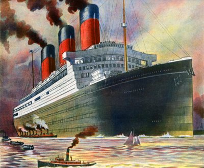 RMS Majestic alkotó: Unbekannter Künstler