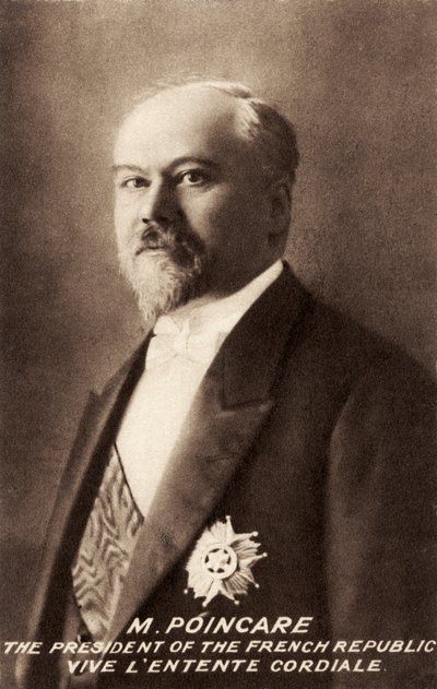 Raymond Poincaré - portré alkotó: Unbekannter Künstler