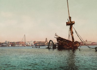 Restos del USS Maine, Havanna (fotó) alkotó: Unbekannt