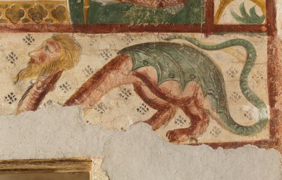 Szent Mária Sylvisben, apátság, templom, freskó, Sesto al Reghena, Friuli, Olaszország (fotó) alkotó: Benjamin Baud