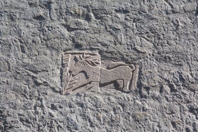 Saint Mauro kupola, templom, alacsony dombormű, Maniago, Friuli, Olaszország alkotó: Unbekannt