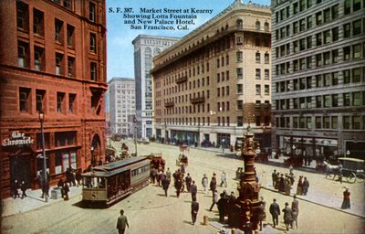 San Francisco: Market Street alkotó: Unbekannter Künstler