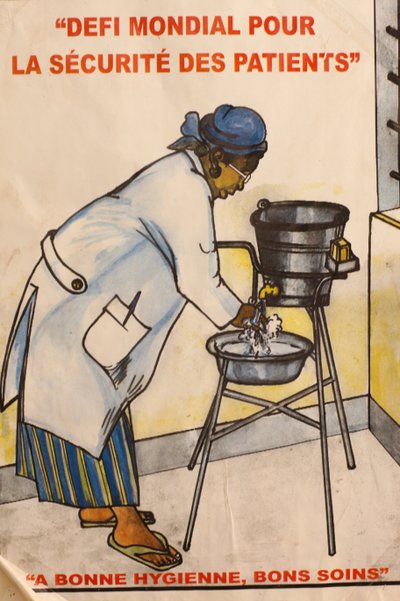 Higiénés hirdetőtábla Bamako Mali alkotó: Unbekannt