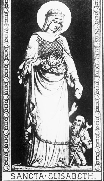 Scene of the life of holy Elizabeth of Hungary alkotó: Unbekannter Künstler