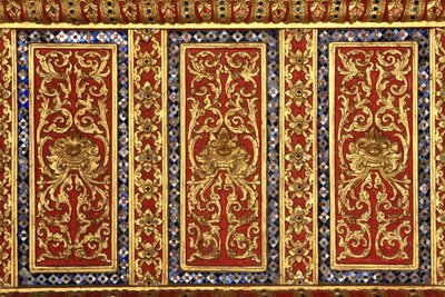 Szobor. A Márvány templom. Milyen BenchamboFit Dushitavanaram Rathchavaravihorn. ೧೮೯೯. Bangkok. Thaiföld alkotó: Unbekannt