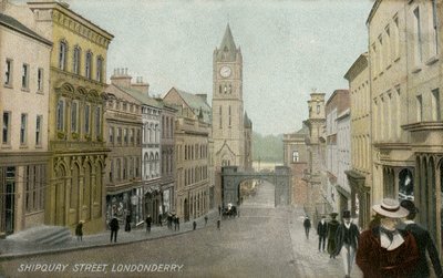 Shipquay Street, Londonderry alkotó: Unbekannter Künstler