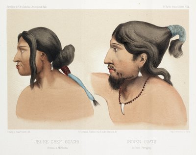 Dél-amerikai indiánok, 1843-1847 alkotó: Unbekannt