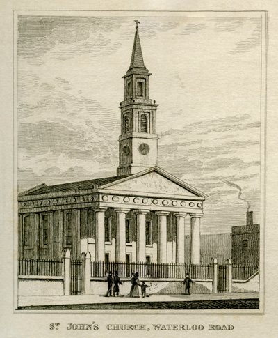 Szent János templom, Waterloo Road alkotó: Unbekannt