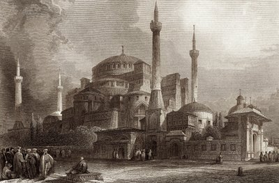Szent Szófia / Hagia Sophia Konstantinápoly alkotó: Unbekannter Künstler
