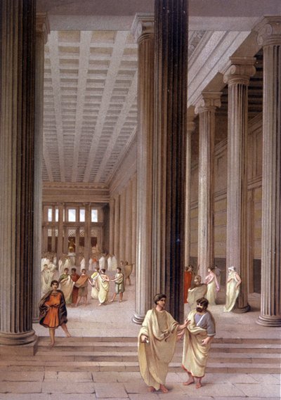 Templom Pompejiben alkotó: Unbekannter Künstler