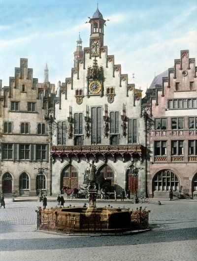 A frankfurti városházát Römernek hívják alkotó: Unbekannter Künstler