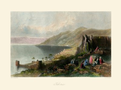 A Szentföld - Tiberias - Biblia alkotó: Unbekannter Künstler