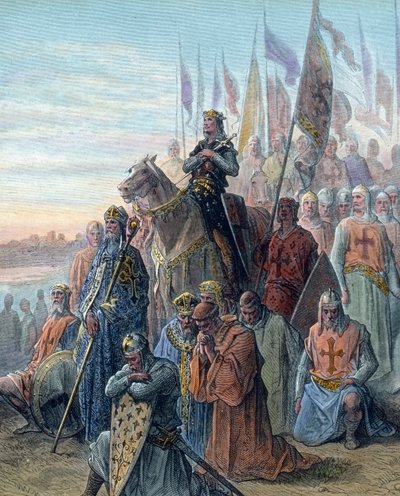 Leszállás Damiette-ben alkotó: Unbekannter Künstler