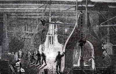 A Robert Stephenson and Company gyártópadlója. alkotó: Unbekannt