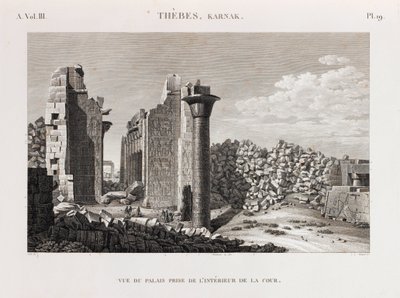 Thebes: Karnak alkotó: Unbekannt