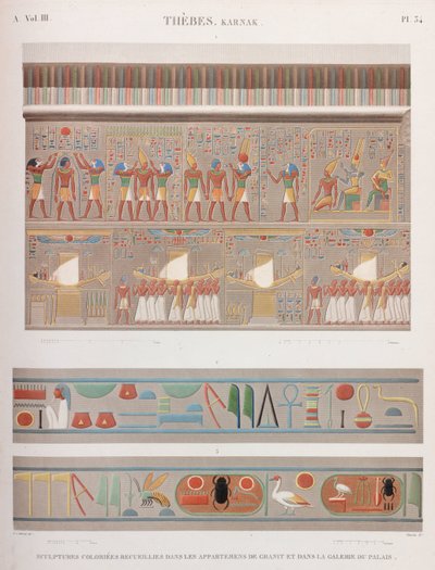 Thebes: Karnak alkotó: Unbekannt
