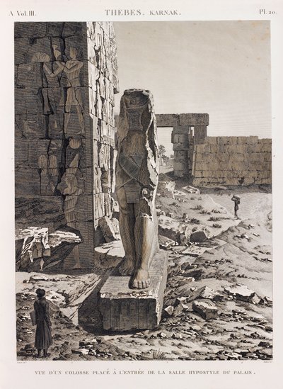 Thebes: Karnak alkotó: Unbekannt