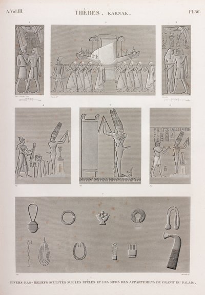 Thebes, Karnak alkotó: Unbekannt