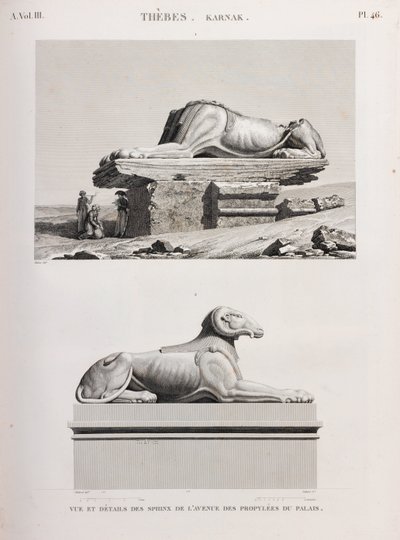Thebes: Karnak alkotó: Unbekannt