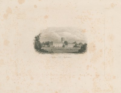 Trentham Hall: acélmetszet alkotó: Unbekannt