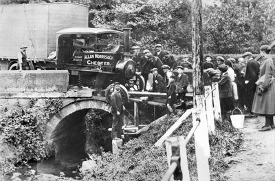 Egyesült Királyság: Steam Wagon Accident, Cheshire alkotó: Unbekannt