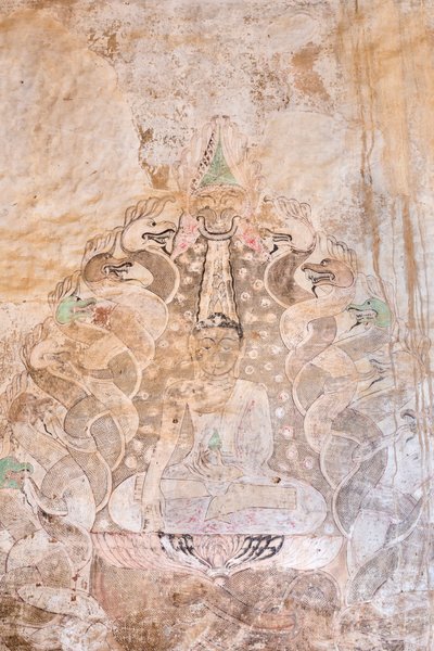 Falfestés, Sulamani Pahto, Bagan (fotó) alkotó: Unbekannter Künstler